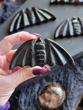 Load image into Gallery viewer, Black Obsidian Carved Gemstone Bats
