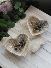 Load image into Gallery viewer, Grey Onyx Crystal Gemstone Heart Dish
