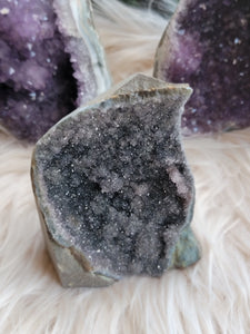 Raw Purple Amethyst Crystal Cathedrals