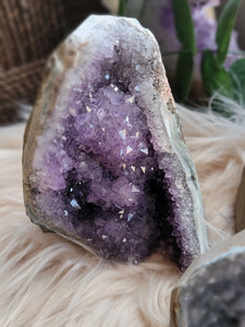 Raw Purple Amethyst Crystal Cathedrals