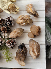 Load image into Gallery viewer, Raw Kundalini Quartz Crystal Clusters
