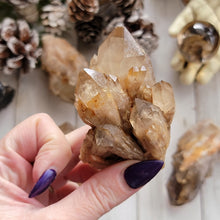 Load image into Gallery viewer, Raw Kundalini Quartz Crystal Clusters
