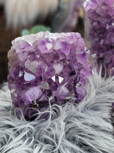 Load image into Gallery viewer, Raw Purple Amethyst Crystal Lamp
