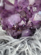 Load image into Gallery viewer, Raw Purple Amethyst Crystal Lamp
