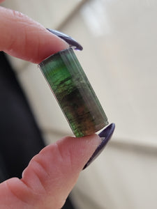 Bicolor Watermelon Tourmaline Specimen