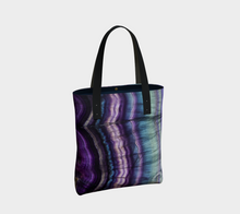Load image into Gallery viewer, Rainbow Fluorite Crystal Print Tote Bag
