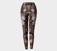 Load image into Gallery viewer, Pink Amethyst Eco Poly Crystal Statement Leggings
